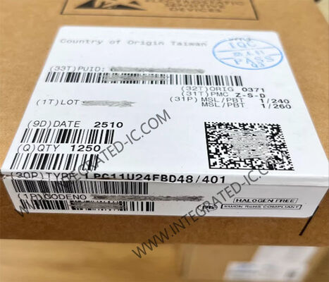 LPC11U24FBD48 32-bit ARM Cortex-M0 Microcontroller MCU με ταχύτητα 50MHz και σύνδεση USB