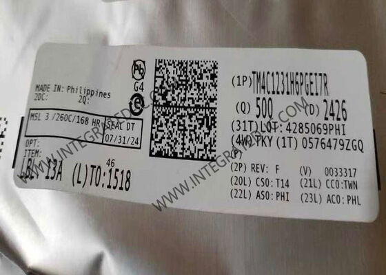 TM4C1231H6PGEI7R 32-bit 80MHz ARM Cortex-M4F Μικροελεγκτής MCU με 256 kB Flash σε πακέτο LQFP-144