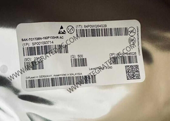 SAK-TC1728N-192F133HR μικροελεγκτής AC MCU Μεγάλης απόδοσης μικροελεγκτής 32-bit με ένα μόνο τσιπ