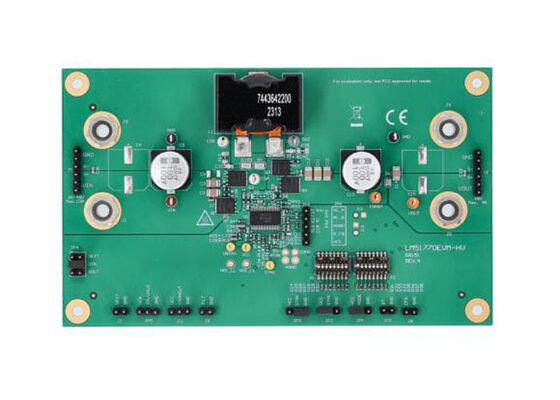 LM51770EVM-HV Embedded Solutions LM51770 4-Switch Buck-Boost Controller Evaluation Module (Μονάδα αξιολόγησης του ελεγκτή Buck-Boost με 4 διακόπτες)