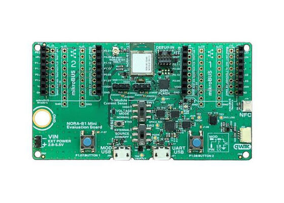 MINI-NORA-B126 Embedded Solutions NORA-B126 Διπλού Πυρήνα BT LE και IEEE 802.15.4 Module Πίνακας Αξιολόγησης