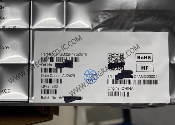 Μικροελεγκτής GD32F470ZGT6 MCU 32-Bit 240MHz Arm Cortex-M4 με πακέτο LQFP144