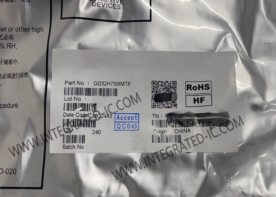 GD32H759IMT6 MCU μικροελέγχου 32 bit με 600MHz Arm Cortex-M7 για εφαρμογές IoT