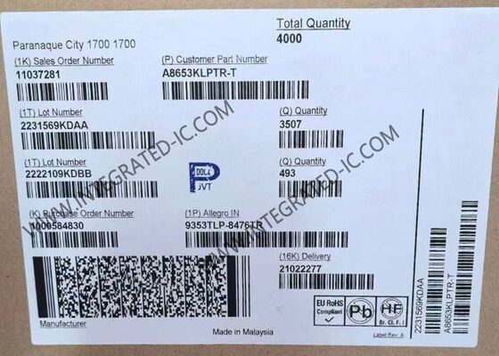 A8653KLPTR-T Ολοκληρωμένο Κύκλωμα Chip Συγχρονισμένου Buck Regulator με Εύρος Εισόδου 4V έως 36V και Ρύθμιση Απομακρυσμένου Φορτίου για Θύρες Τροφοδοσίας USB Αυτοκινήτων