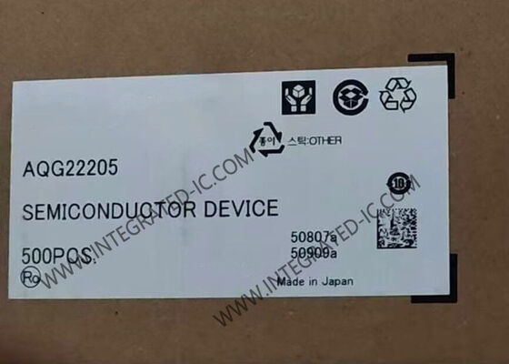 AQG22205 Τσιπ ολοκληρωμένου κυκλώματος 75V έως 264V 2A Φωτοσυνδεδεμένο ρελέ στερεής κατάστασης με κυκλώματα Snubber