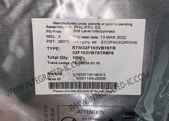 STM32F103VBT6 Μικροελεγκτής MCU με 72MHz ARM Cortex-M3 32-Bit Core και 128KB Flash Memory