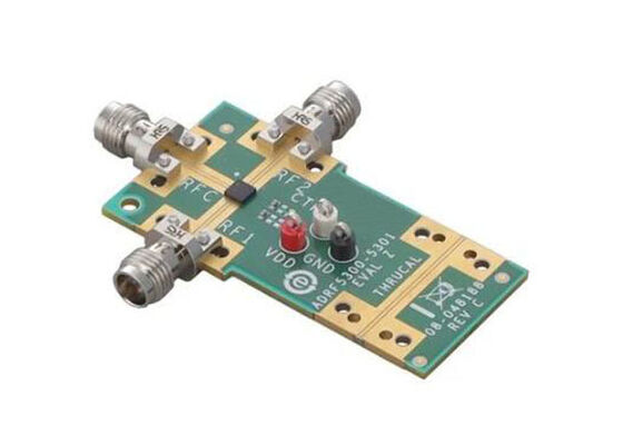 ADRF5301-EVALZ Ενσωματωμένες λύσεις 37GHz έως 49GHz ADRF5301 Διοικητική επιτροπή αξιολόγησης διακόπτη SPDT