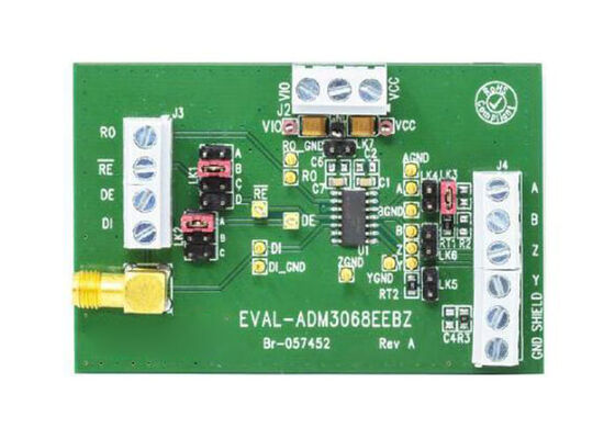 EVAL-ADM3068EEBZ Embedded Solutions ADM3068E RS-485 Transceivers Πίνακας Αξιολόγησης
