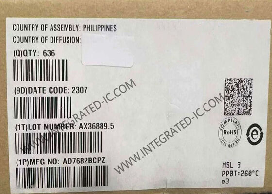 AD7682BCPZ 16-Bit 4-Channel 250 kSPS PulSAR ADC Ολοκληρωμένο Κύκλωμα Chip σε Πακέτο LFCSP-20