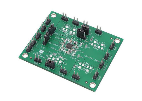 ADP5037CP-EVALZ Ενσωματωμένες λύσεις ADP5037 Επιτροπή αξιολόγησης μονάδας διαχείρισης μικροηλεκτρικής ενέργειας