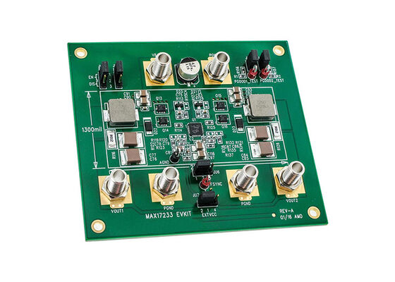 MAX17233EVKIT Ενσωματωμένες λύσεις 2.2MHz Σύγχρονος διπλός ελεγκτής ελέγχου