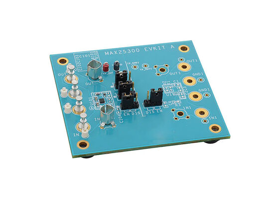 MAX25300EVKIT Ενσωματωμένες λύσεις 500mA 5V μονοκαναλιών Γραμμικός ρυθμιστής τάσης Δελτίο αξιολόγησης