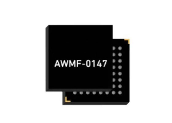 AWMF-0147 Μονάδα ασύρματης επικοινωνίας 13.75GHz έως 14.5GHz Ku-Band Quad 4x2 Tx Beamformer IC με λειτουργία 1.2V