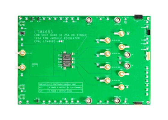 EVAL-LTM4683-A2Z Εγκατεστημένες λύσεις LTM4683 PolyPhase DC-to-DC Step-Down μModule Regulator Evaluation Board