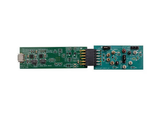 MAX31827EVSYS1 Ενσωματωμένες λύσεις MAX31827 - Πίνακας αξιολόγησης αισθητήρων θερμοκρασίας