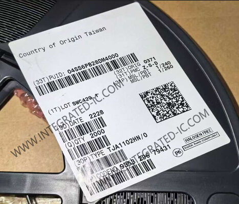 TJA1102HN Ethernet IC 100Mbps Δύο θύρες Ethernet PHY Transceiver σε πακέτο VFQFN56