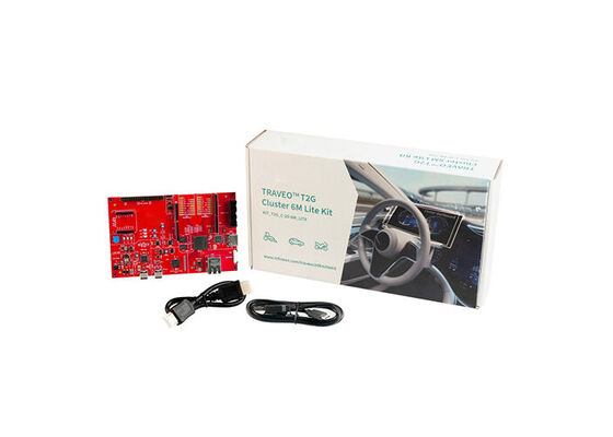 Εγκατεστημένες λύσεις KIT-T2G-C-2D-6M-LITE TRAVEOTM ARM Cortex-M0+ MCU 32-bit Embedded Evaluation Board