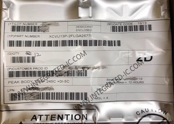 XCVU13P-2FLGA2577I Virtex UltraScale+ FPGA Chip με 3780000 λογικά στοιχεία 32.75 Gb/s Ταχύτητα δεδομένων και 576 I/O