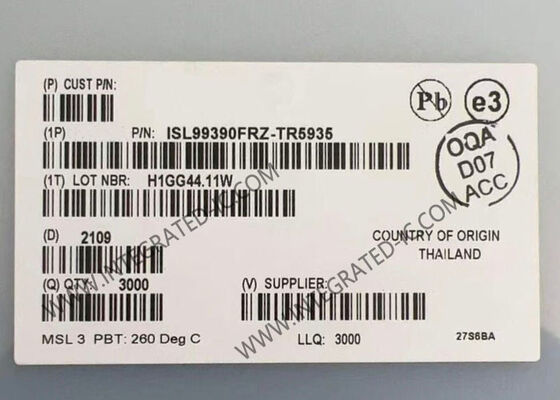 ISL99390FRZ-TR5935 90A Έξυπνη Μονάδα Σταδίου Ισχύος με Παρακολούθηση Ρεύματος και Θερμοκρασίας Υψηλής Ακρίβειας
