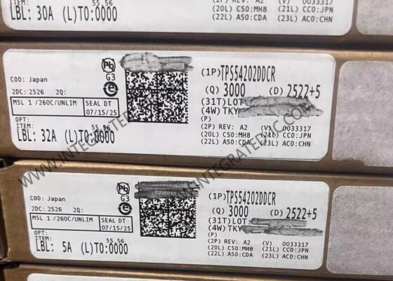 Ολοκληρωμένο κύκλωμα TPS54202DDCR, Συγχρονισμένος μετατροπέας Buck με ρεύμα εξόδου 2A, συχνότητα μεταγωγής 500kHz και τάση εισόδου 4.5V έως 28V