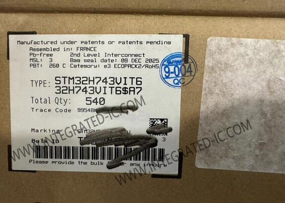 Μικροελεγκτής STM32H743VIT6 MCU με ARM Cortex M7 480MHz, 1M x 8 RAM και 168 Θύρες I/O