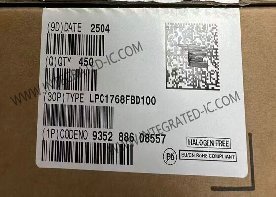 LPC1768FBD100 Μικροελεγκτής MCU 100MHz 32-Bit Μικροελεγκτής IC LQFP-100 ARM Cortex-M3 MCU