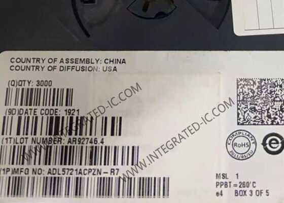 ADL5721ACPZN-R7 Μοντέλος ασύρματης επικοινωνίας στενή ζώνη RF ενισχυτής LFCSP8