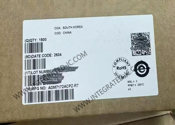 ADM7172ACPZ Chip ολοκληρωμένου κυκλώματος 2A χαμηλής απόρριψης γραμμικός ρυθμιστής LFCSP-8 LDO ρυθμιστής
