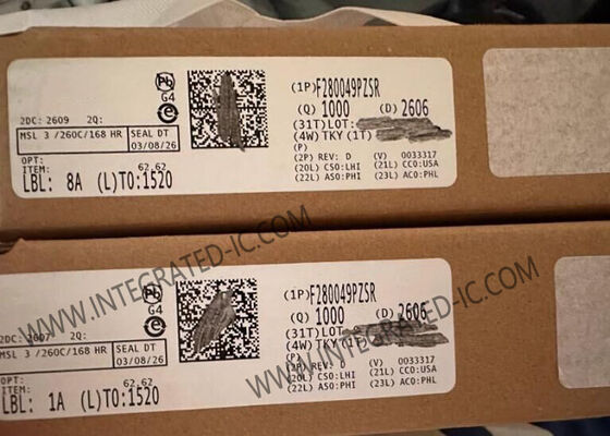 F280049PZSR Μικροελεγκτής MCU C2000TM 32-bit MCU 100MHz C2000 Μικροελεγκτές σε πραγματικό χρόνο