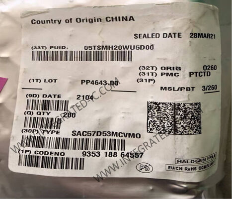 SAC57D53MCVMO Microcontroller MCU 1.2V έως 1.32V 32-Bit Tri-Core ARM Microcontrollers