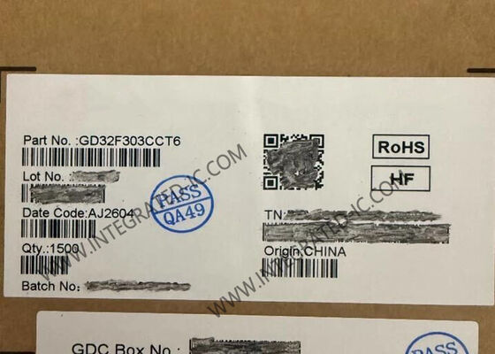 GD32F303CCT6 Μικροελεγκτής MCU 120MHz Μικροελεγκτές 32-bit LQFP48 ARM Cortex-M4 MCU
