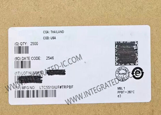 Μονάδα ασύρματης επικοινωνίας LTC5510IUF 1MHz έως 6GHz 105mA RF Mixer IC QFN-16