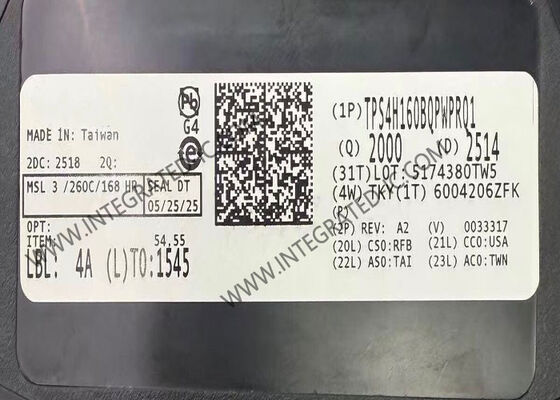 TPS4H160BQPWPRQ1 Τσιπ ολοκληρωμένου κυκλώματος 40V 160mΩ 4 κανάλια Automotive Smart High-Side Switch