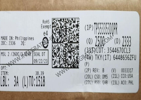 TPS53353DQPR Integrated Circuit Chip 20A D-CAPTM Mode Σύγχρονος μετατροπέας SWIFTTM Buck με τάση εισόδου 1.5V έως 15V