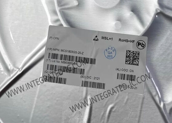 MCS1803GS-20-Z Γραμμικό IC αισθητήρα ρεύματος Hall-Effect με ακρίβεια ±2,5%, ανίχνευση ρεύματος 20A και συχνότητα 100kHz