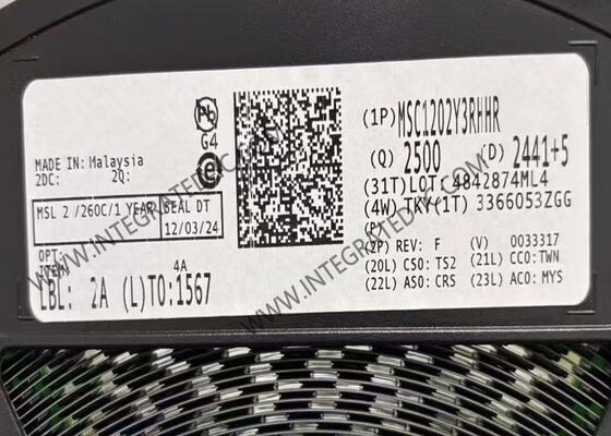 MSC1202Y3RHHR chip ολοκληρωμένου κυκλώματος με ανάλυση 16-bit ADC DAC και διεπαφή SPI για βιομηχανικές εφαρμογές