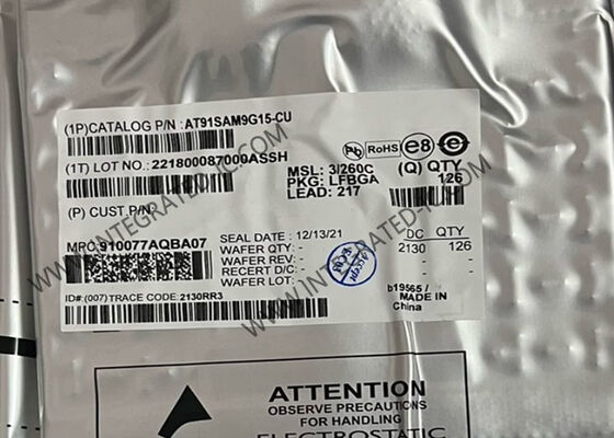 AT91SAM9G15-CU Μικροελεγκτής MCU με πυρήνα 400MHz ARM926EJ-S και επεξεργασία 32 bit