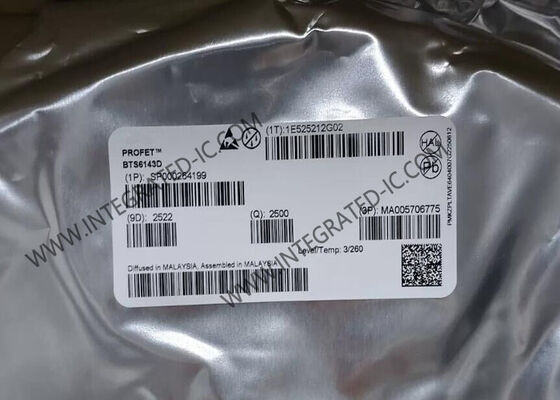BTS6143D Ενσωματωμένο κύκλωμα Chip High Side Διακόπτης ισχύος με 8mOhm Rds On και εύρος τάσης 5,5V έως 38V για εφαρμογές αυτοκινήτων
