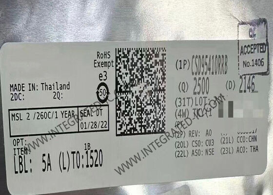 CSD95410RRB Integrated Circuit Chip NexFETTM Smart Power Stage με λειτουργία υψηλής συχνότητας συνεχούς ρεύματος 90A και αποτελεσματικότητα συστήματος άνω του 95%
