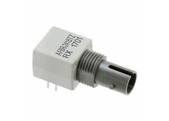 Δέκτης οπτικών ινών AFBR-2418TZ με ταχύτητα δεδομένων 50MBd, θύρα ST Threaded και δυνατότητα RSSI