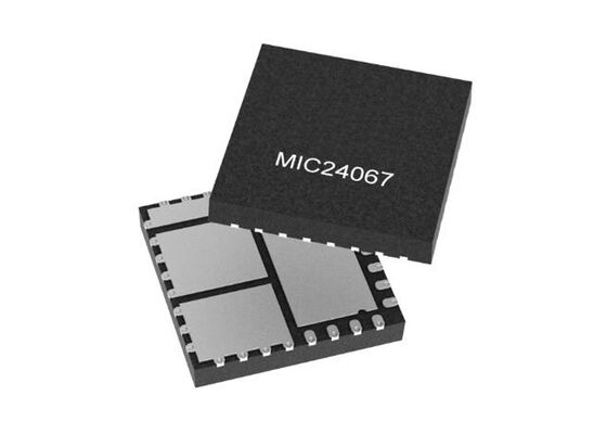 MIC24067T-E/QNA Τσιπ ολοκληρωμένου κυκλώματος 36V 6A Συγχρονισμένος ρυθμιστής διακόπτη υψηλής απόδοσης