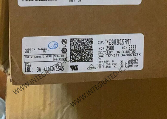 TMS320F28027FPTT Μικροελεγκτής MCU C2000TM 32-Bit 60MHz με 64 KB Flash για Βιομηχανικό Έλεγχο