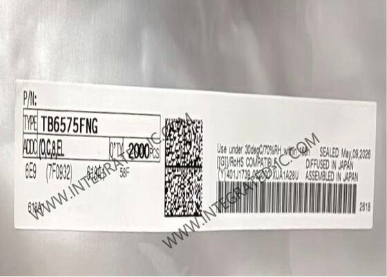 TB6575FNG Ενοποιημένο κύκλωμα Chip PWM ελεγκτής για 3-Φάση Full-Wave BLDC κινητήρες με χωρίς αισθητήρες μετασχηματισμό και PWM ρεύμα ελέγχου