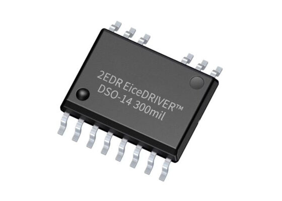 2EDR3140XQE Τσιπ ολοκληρωμένου κυκλώματος 2300V EiceDRIVERTM Διπλό κανάλι Gate Driver IC PG-DSO-14