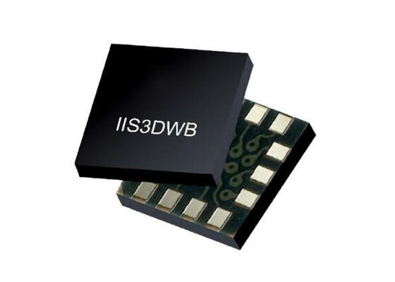 Αισθητήρας IIS3DWB IC Αισθητήρας ψηφιακών δονήσεων 3-άξονων με υπερείπιο εύρος ζώνης χαμηλού θορύβου και εκτεταμένο εύρος θερμοκρασιών