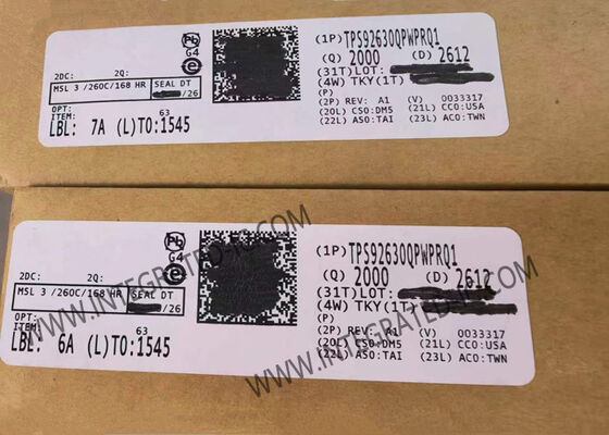 TPS92630QPWPRQ1 Τριενάδικος γραμμικός οδηγός LED για οχήματα IC με έξοδο 150mA