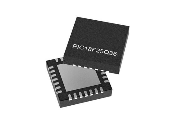 Μικροελεγκτής PIC18F25Q35-E/3LW MCU Μικροελεγκτής 8-bit 64MHz για συνδεδεμένες ενσωματωμένες συσκευές