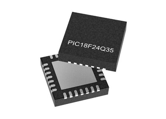 Μικροελεγκτής MCU PIC18F24Q35-I/3LW 8-Bit 64MHz 1.8V έως 5.5V MCU Για εφαρμογές αναλογικού ελέγχου