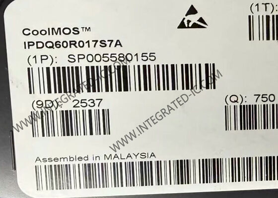 IPDQ60R017S7A 600V MOSFET Ολοκληρωμένο Κύκλωμα με 17 mOhms Rds On και 30A Συνεχές Ρεύμα Αγωγού