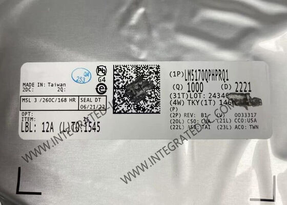 LM5170QPHPRQ1 Τσιπ ολοκληρωμένου κυκλώματος Πολυφάσματος Δικατευθυντικού Ελεγκτή ρεύματος IC Chip